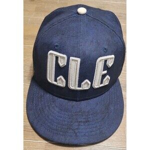 Cleveland Guardians New Era Navy 2024 City Connect Alternate 59FIFTY Sz 7 YOUTH
